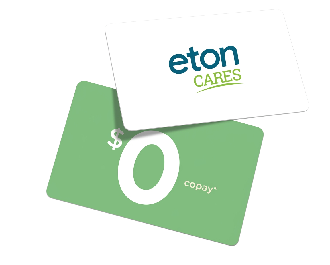 Eton Cares $0 copay card